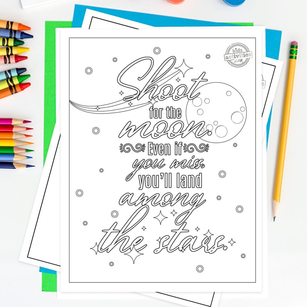 Coloriages de citations de motivation pour adultes