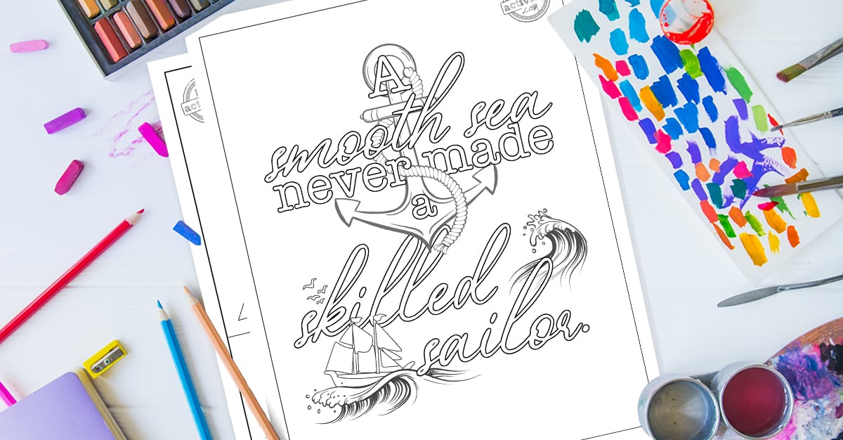 Coloriages de citations de motivation pour adultes