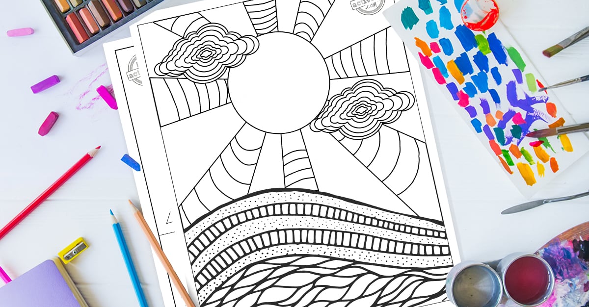Coloriages Trippy Juste pour le plaisir