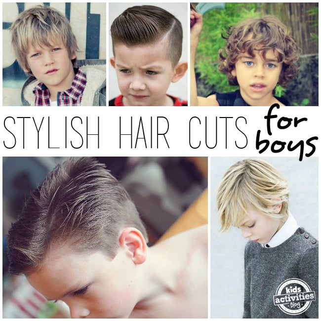 Coupes de cheveux élégantes pour les petits garçons