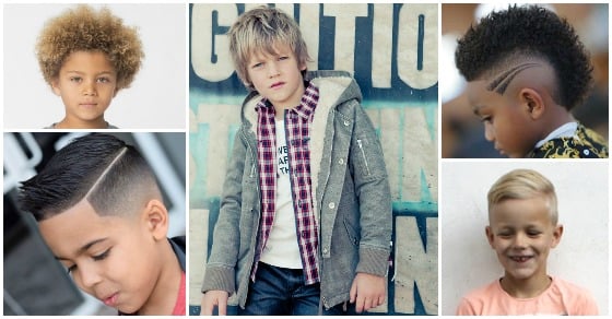 Coiffures adorables pour les petits garçons
