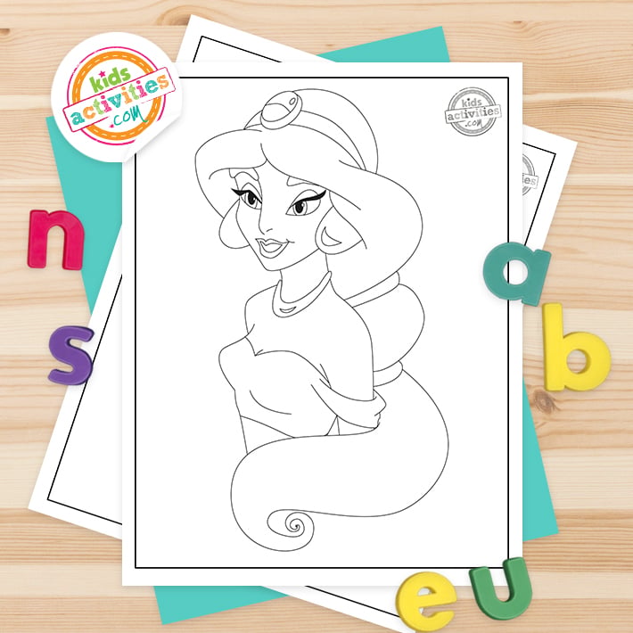 Coloriages Jasmin