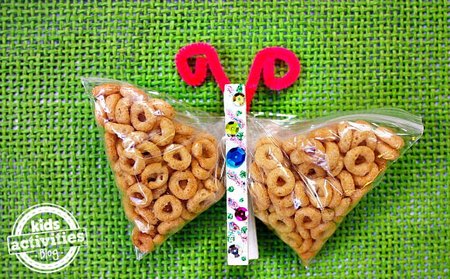 Sacs à collation papillon