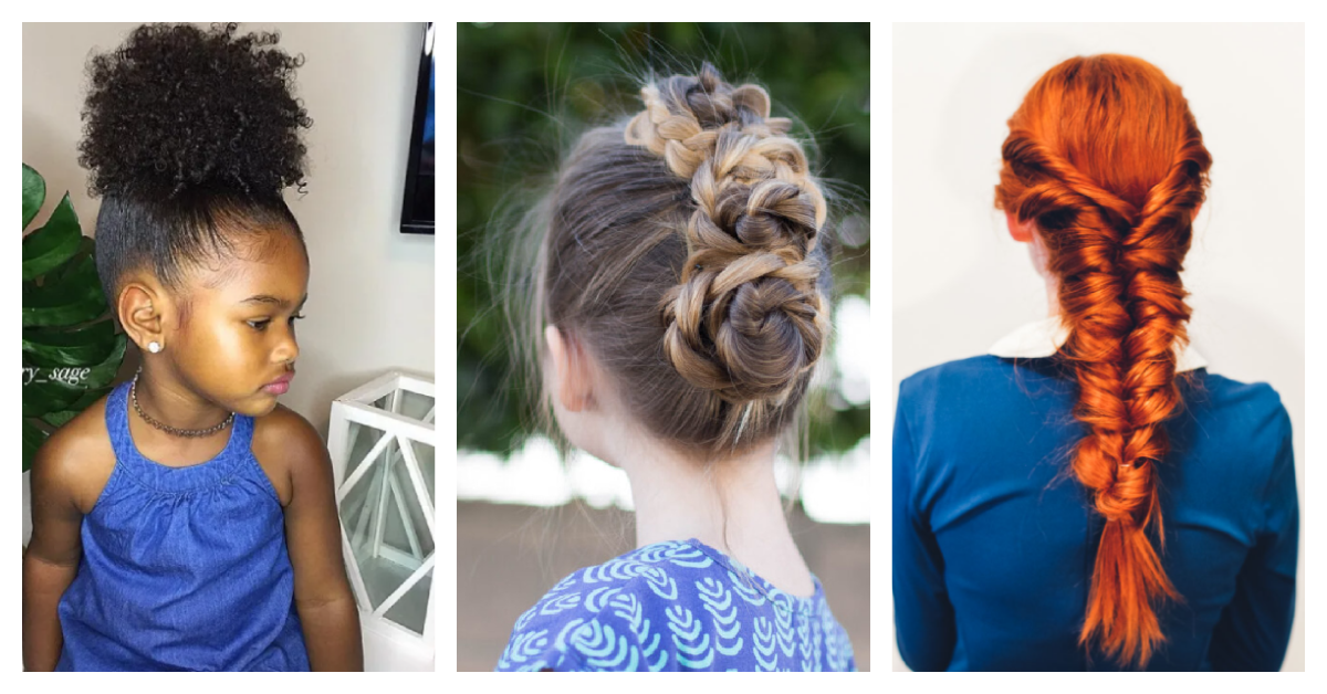 10 coiffures pour le jour de la photo pour les filles