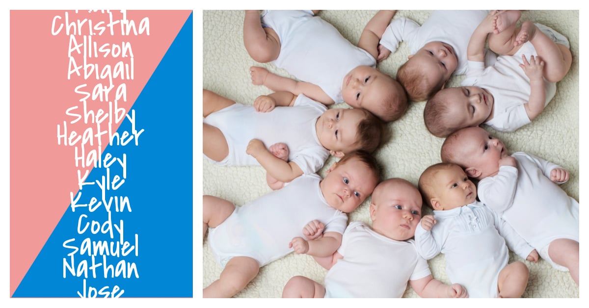 Le top 50 des prénoms de bébé des années 90