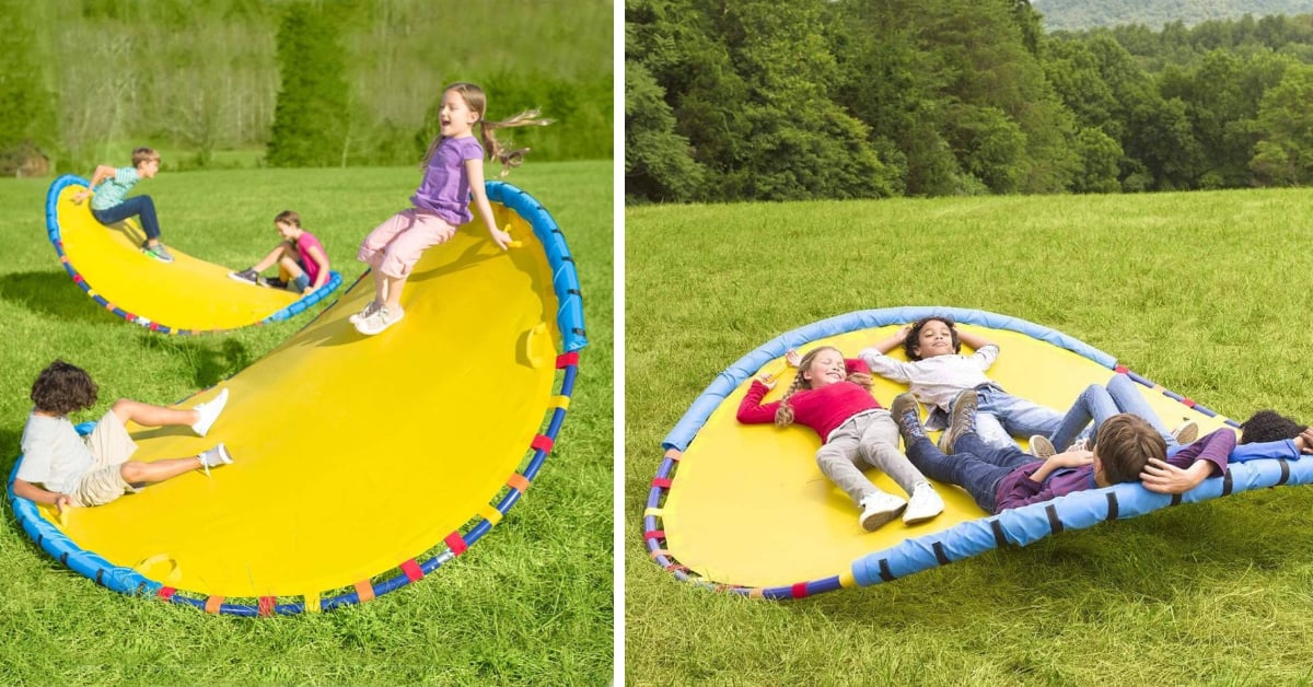 Vous pouvez acheter une bascule à bascule extérieure géante et vos enfants en ont besoin