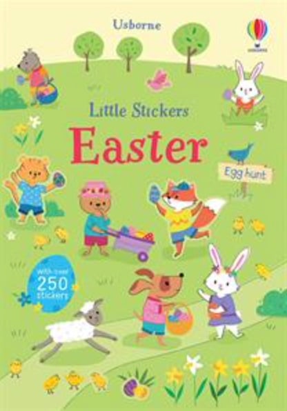 Couverture du livre de Pâques Usborne Little Stickers