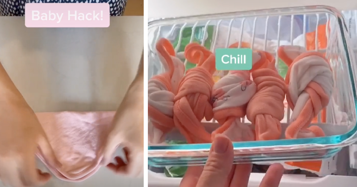 L'astuce de cette maman pour apaiser un bébé difficile et qui fait ses dents est un pur génie