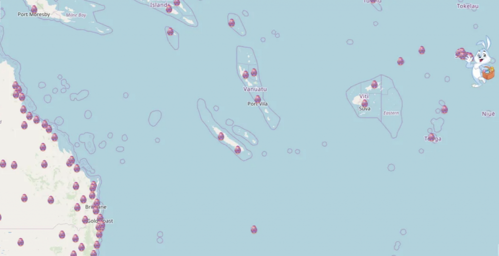 Suivi du lapin de Pâques - Suivez-le Vous pouvez suivre le lapin de Pâques et toutes ses livraisons de paniers de Pâques partout dans le monde avec le Easter Bunny Tracker