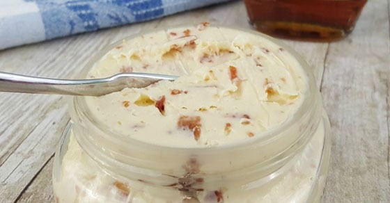 Beurre de bacon à l'érable