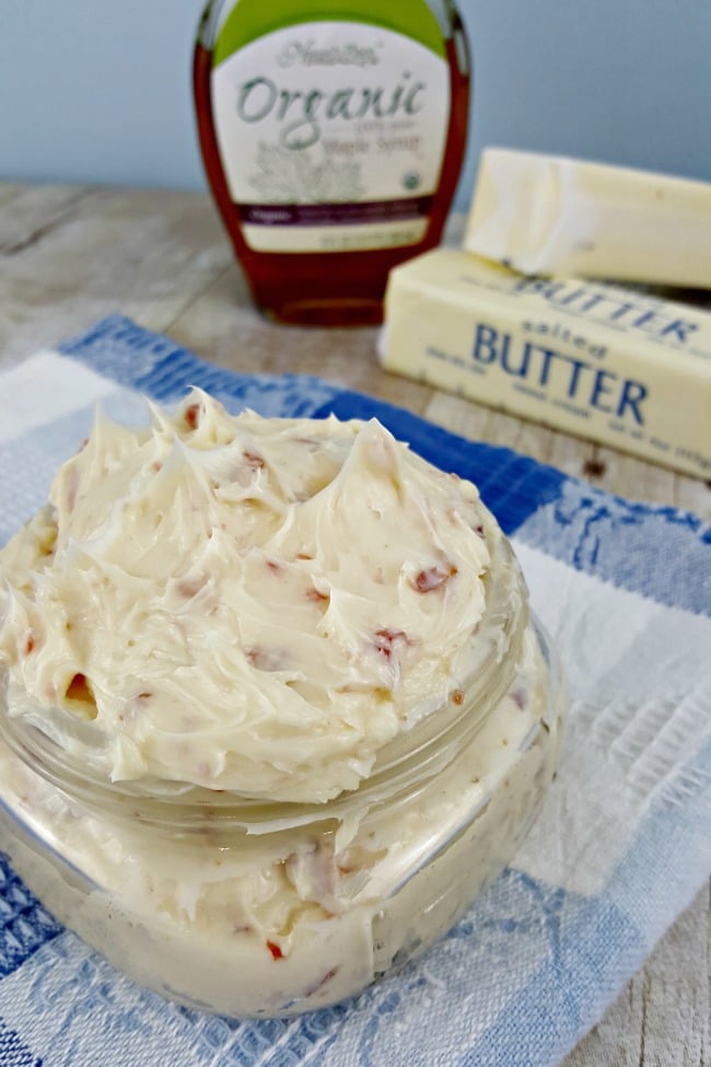 Recette facile de beurre de bacon et d'érable