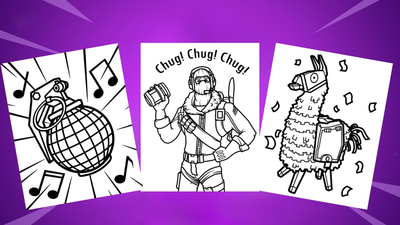 Coloriages Fortnite imprimables gratuits