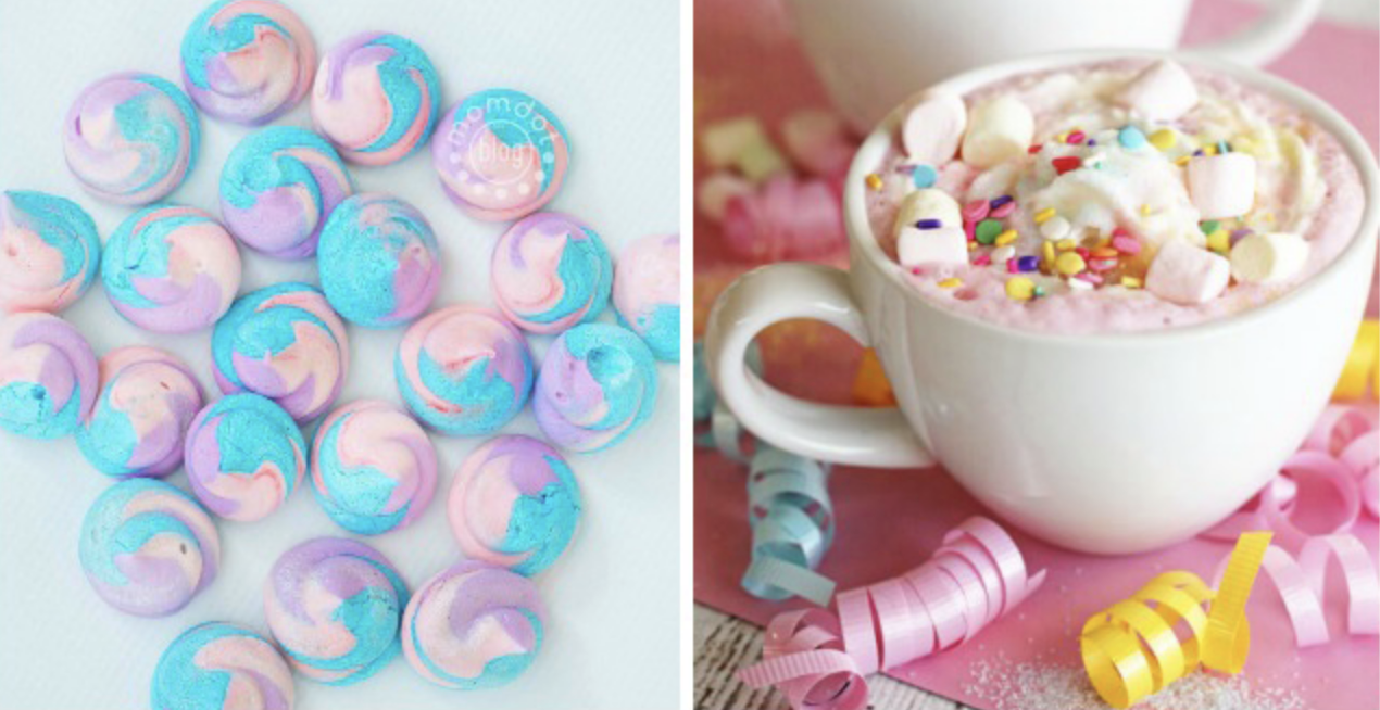 15 idées de plats de fête licorne