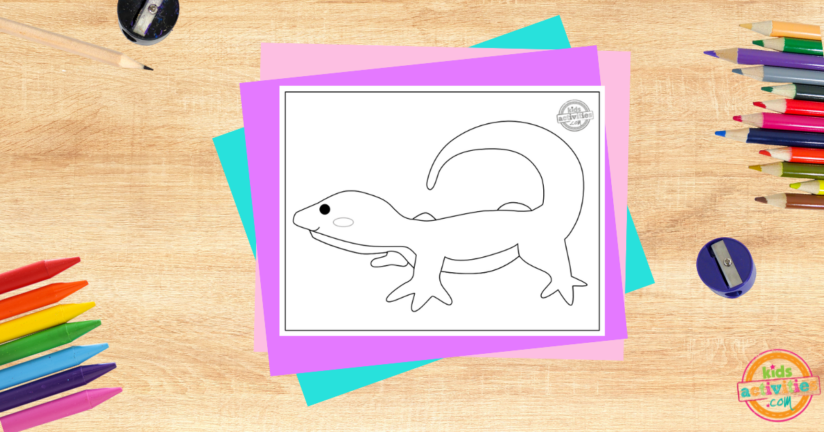 Coloriage Newt à imprimer gratuit