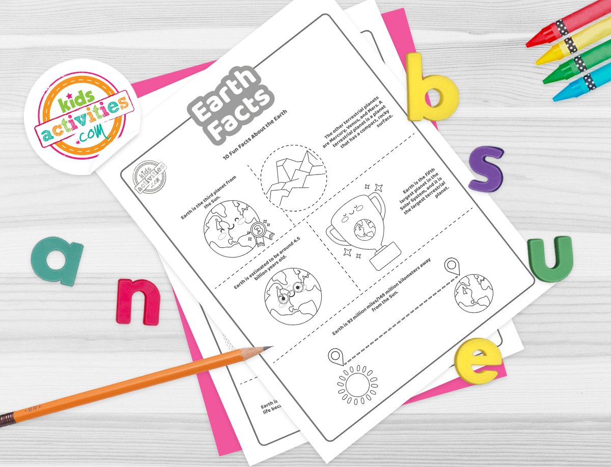 Faits amusants sur la Terre que les enfants peuvent imprimer et apprendre