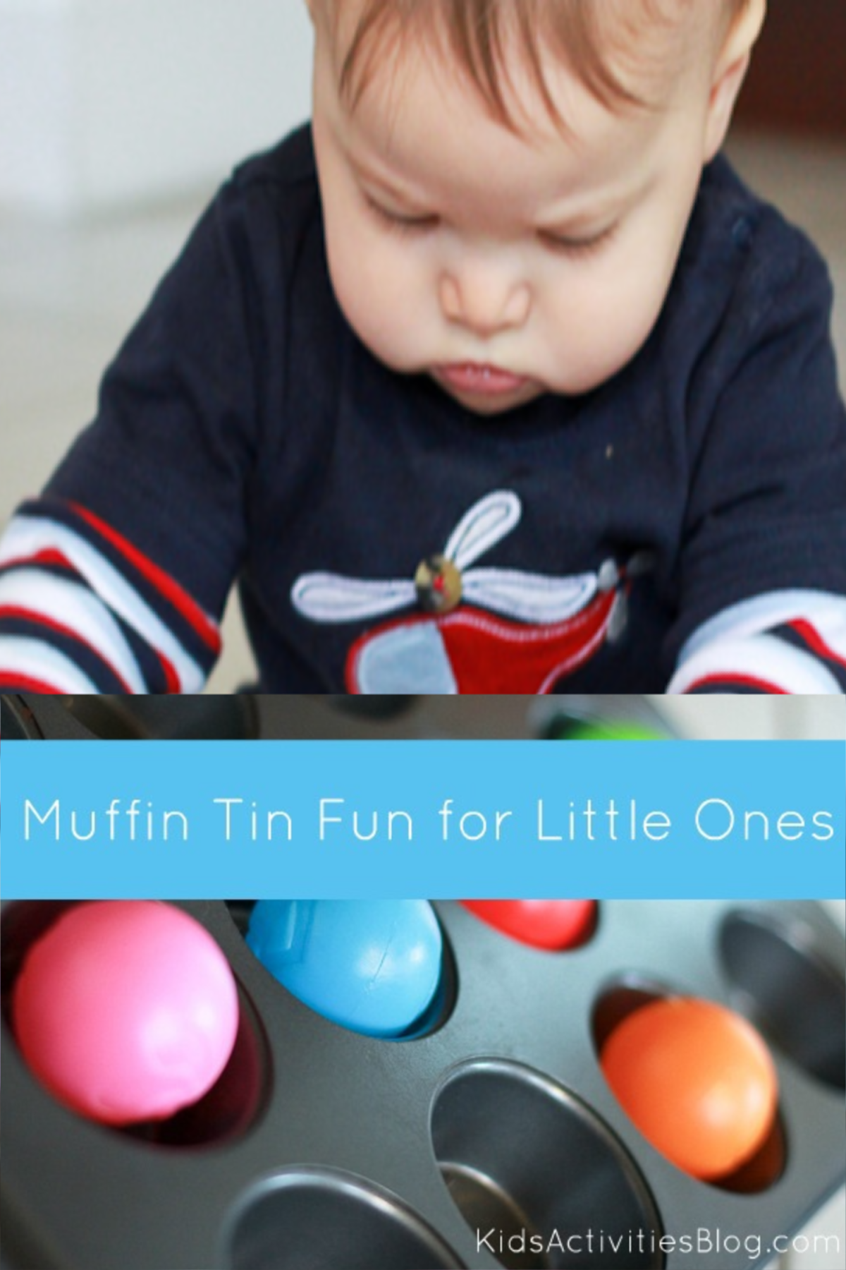 Jeux pour bébé : Muffin Tin Fun