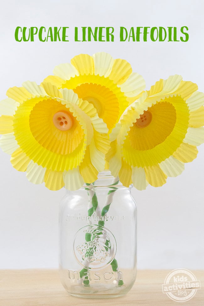 Jonquilles pour cupcakes