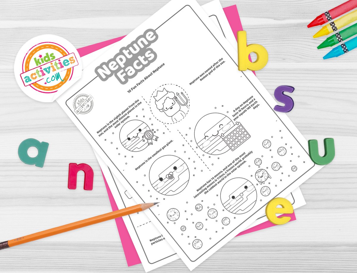 Faits amusants sur Neptune que les enfants peuvent imprimer et apprendre