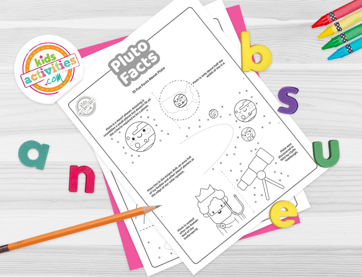 Faits amusants sur Pluton que les enfants peuvent imprimer et apprendre