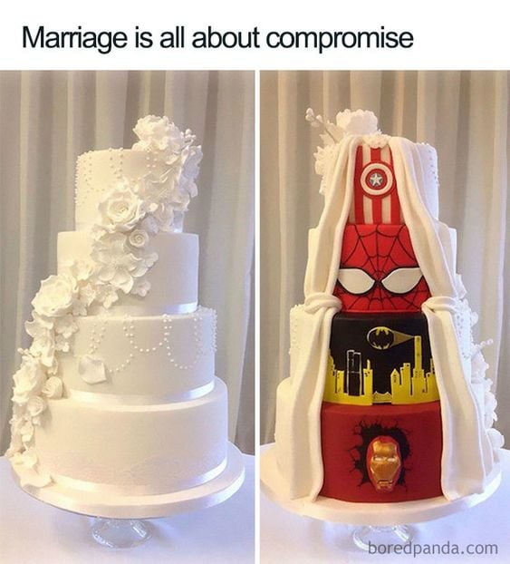 Compromis des mèmes de mariage
