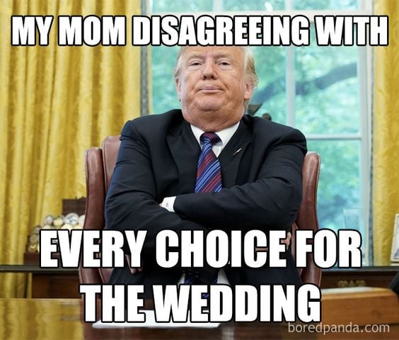 Mèmes De Mariage Ma Mère En désaccord