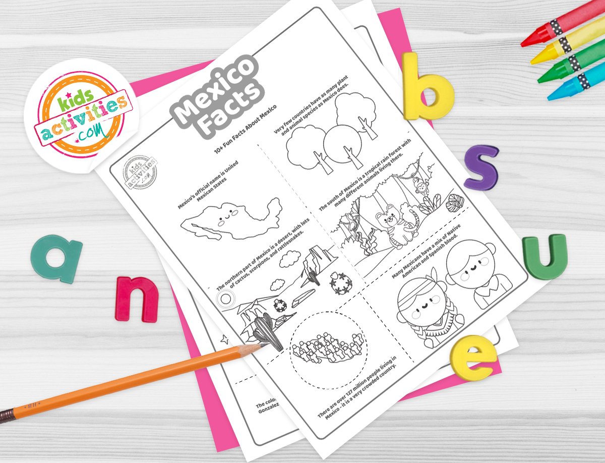 Faits amusants sur le Mexique que les enfants peuvent imprimer et apprendre