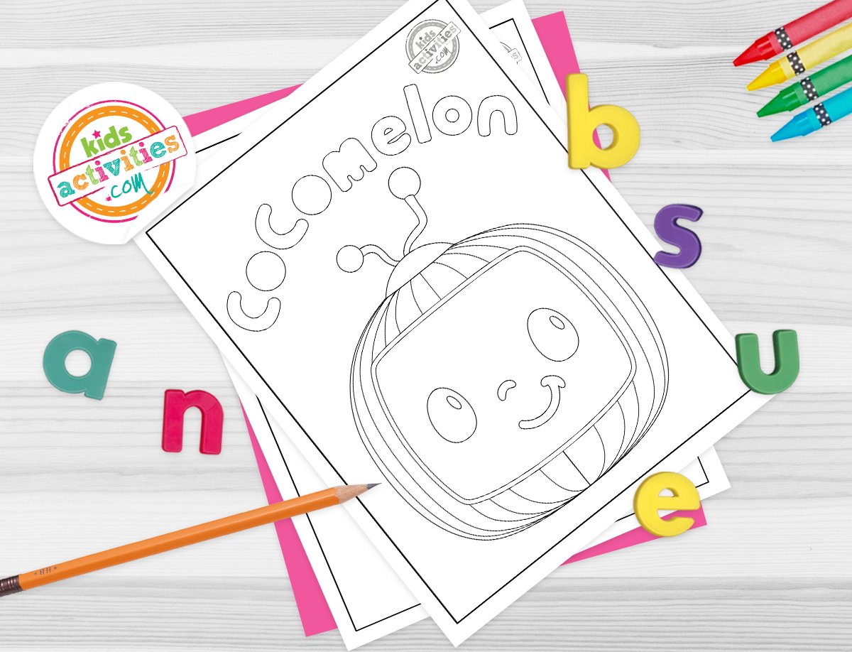 Jolies pages à colorier gratuites à imprimer de Cocomelon