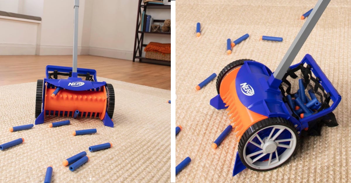Vous pouvez vous procurer un aspirateur NERF Dart pour faciliter le nettoyage des fléchettes