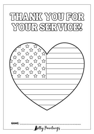 Coloriage Merci pour votre service