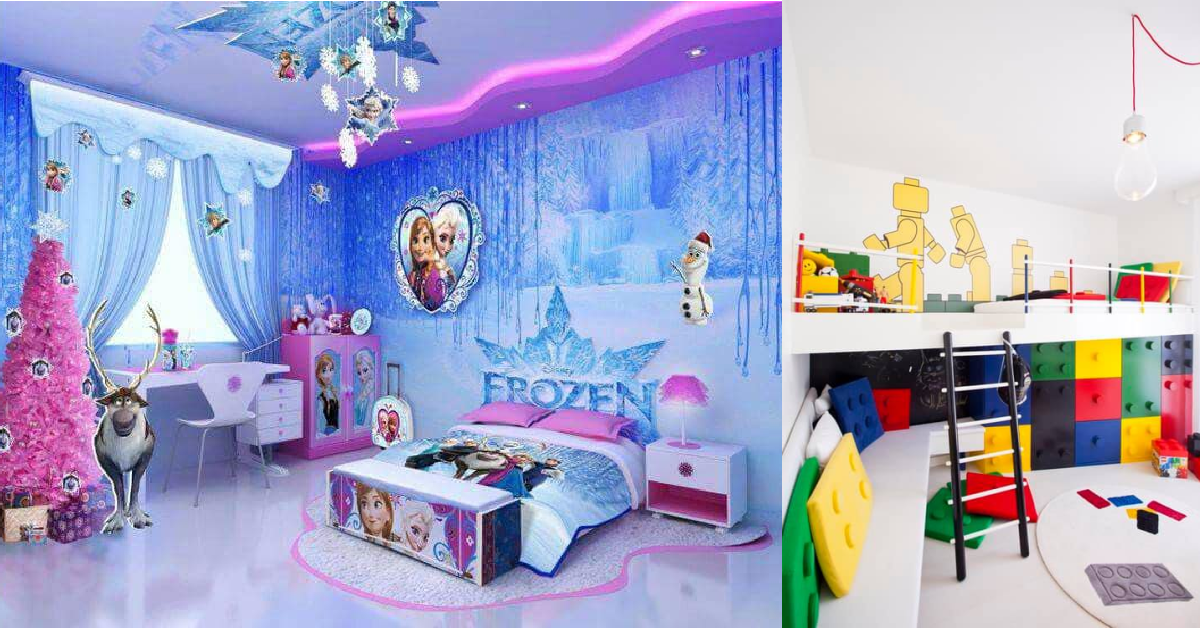 Les 10 chambres à thème pour enfants les plus incroyables
