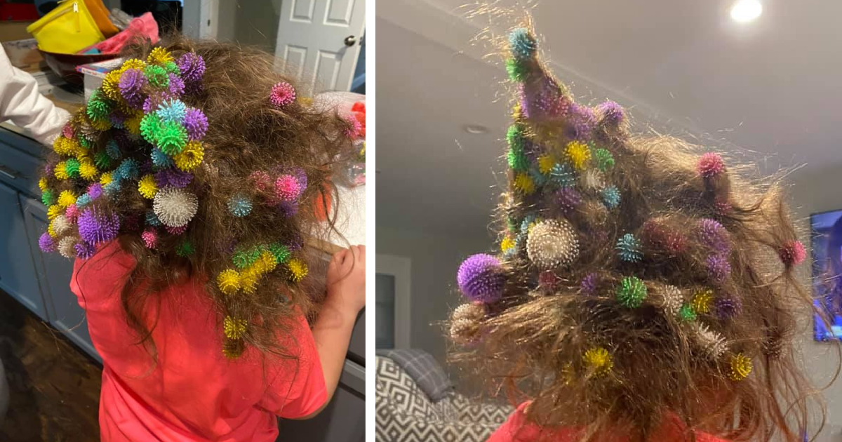 Un avertissement de maman concernant les Bunchems coincés dans les cheveux