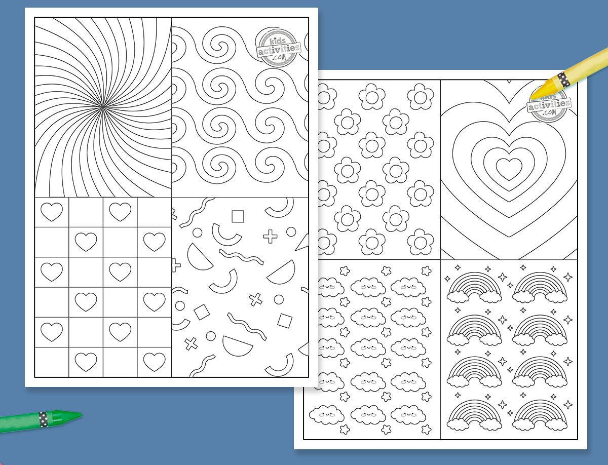 Modèles imprimables à dessiner dans votre carnet de croquis