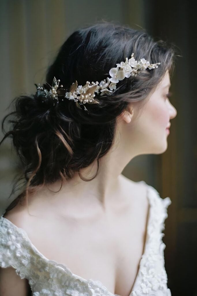 Vigne florale romantique