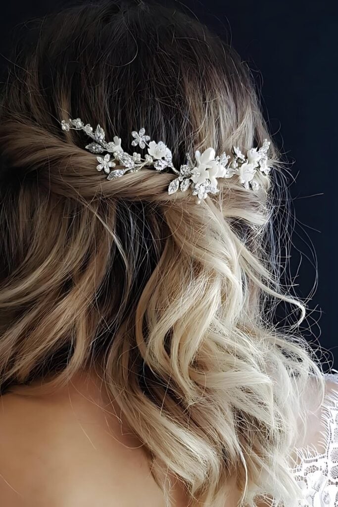 Coiffe de mariage polyvalente