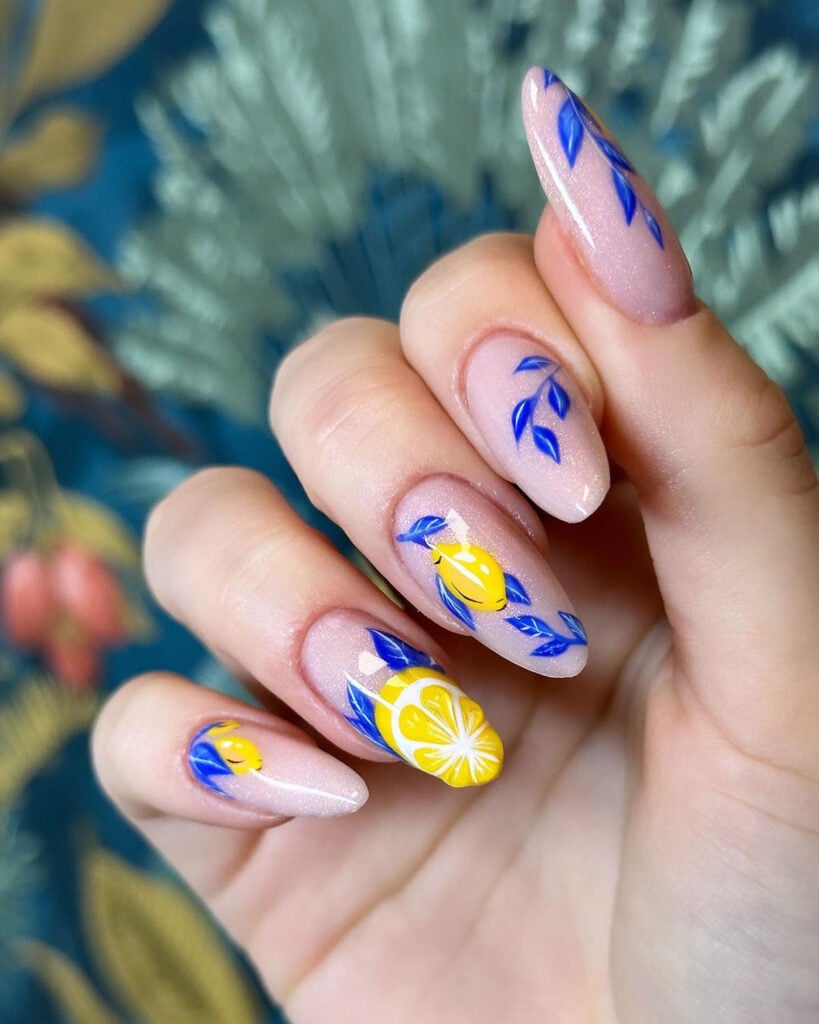 ongles d'été