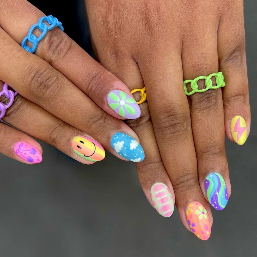 ongles d'été