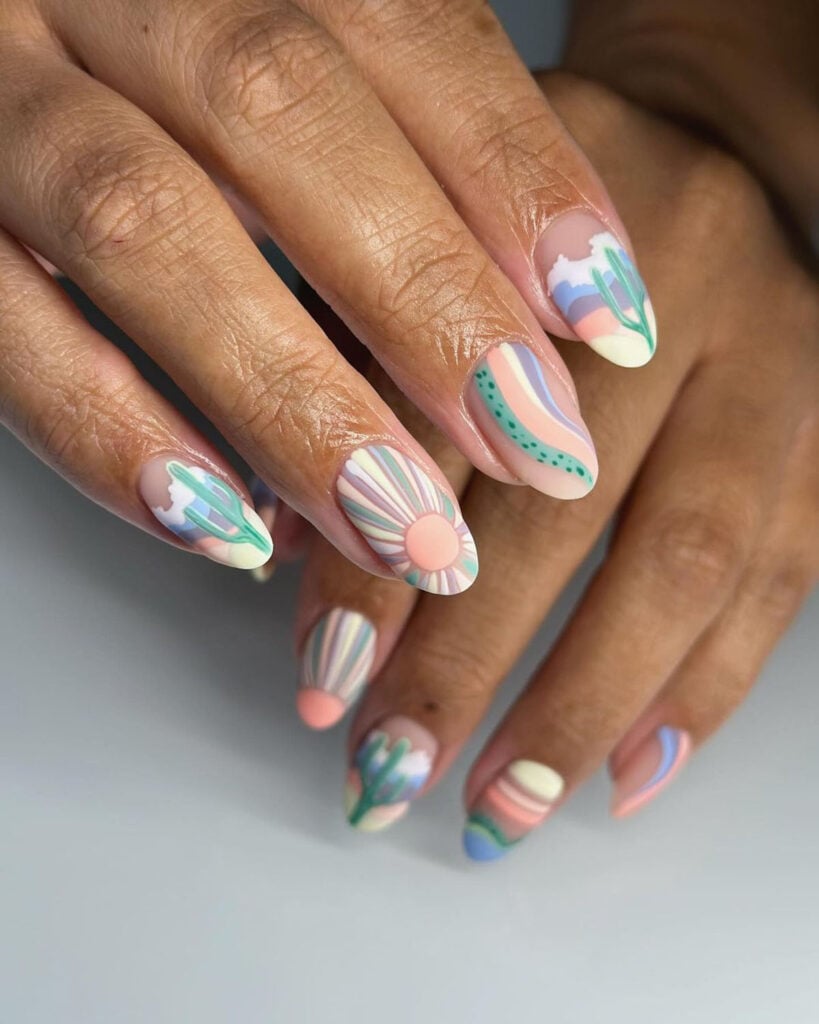 ongles d'été