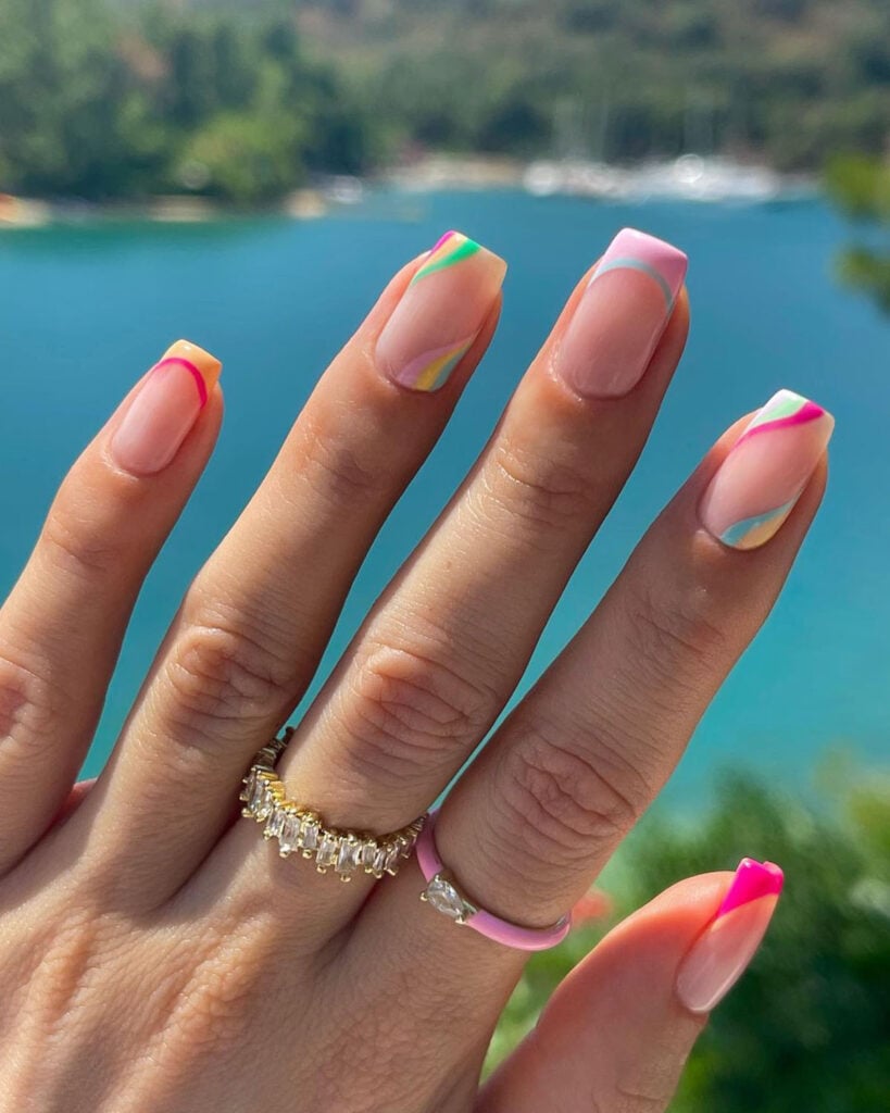 ongles d'été