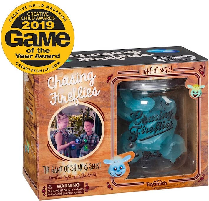 Chasing Fireflies Coffret de jeu avec bocaux et lucioles à piles avec prix du jeu de l'année 2019