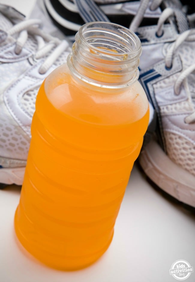 Préparez votre propre boisson sportive
