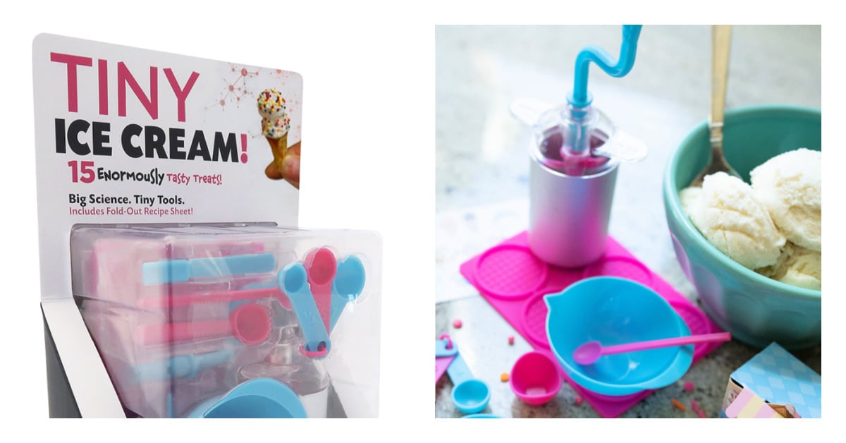 Vous pouvez obtenir un petit kit de fabrication de crème glacée et c'est tellement mignon !
