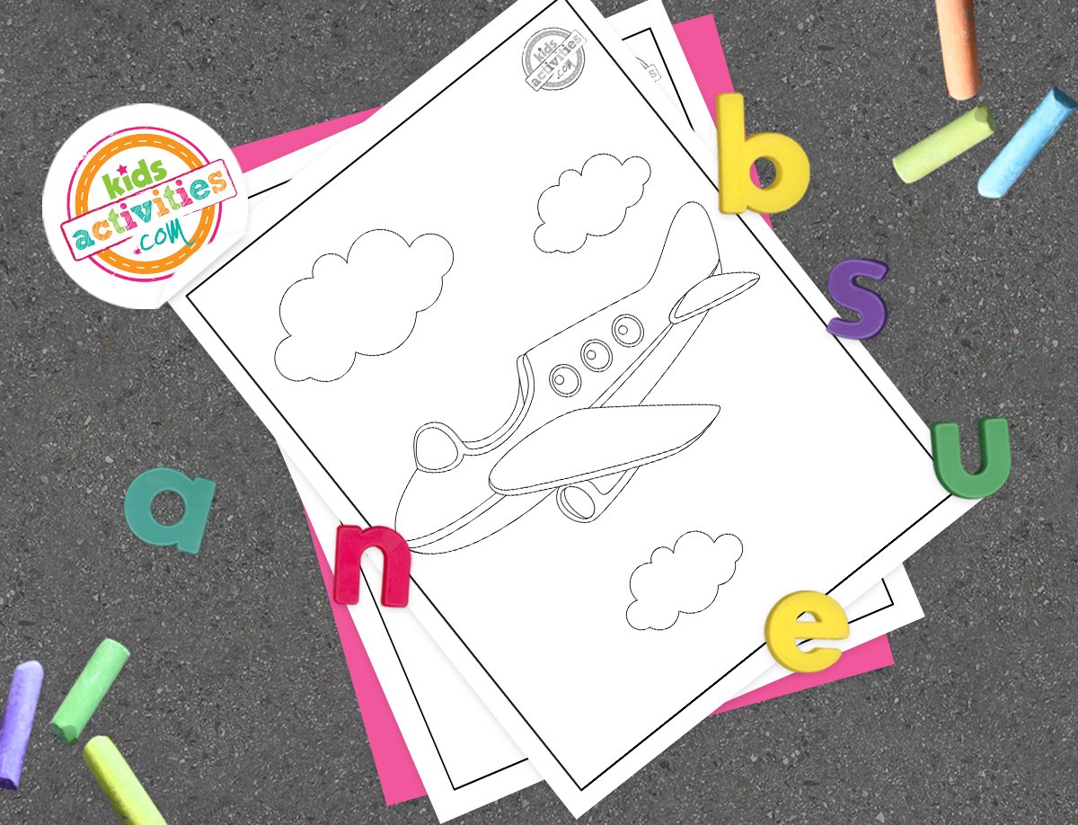 Coloriages de jets imprimables gratuits