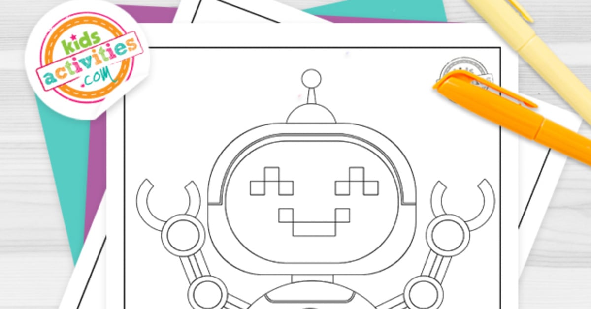 Coloriages de robots à imprimer gratuitement