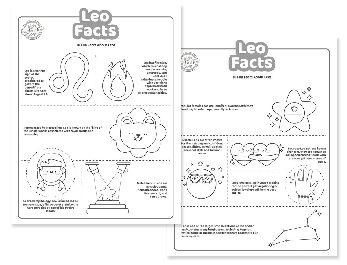 Faits amusants sur le Lion pour les enfants