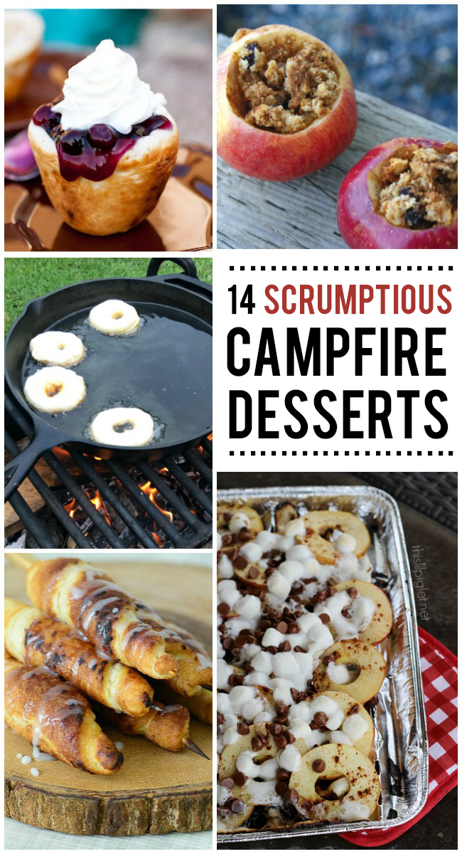 14 délicieux desserts à préparer au feu de camp cet été