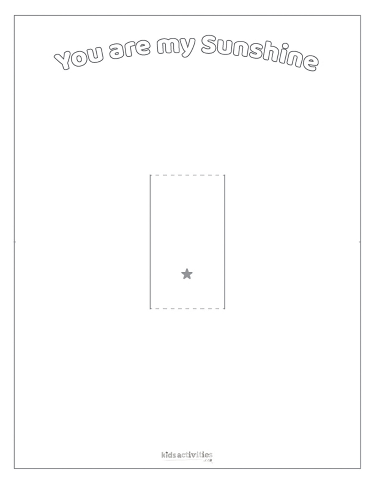 Capture d'écran de la base de carte pop-up imprimée en noir et blanc pour enfants, étudiants et adultes. version PDF imprimée du blog d'activités pour enfants.