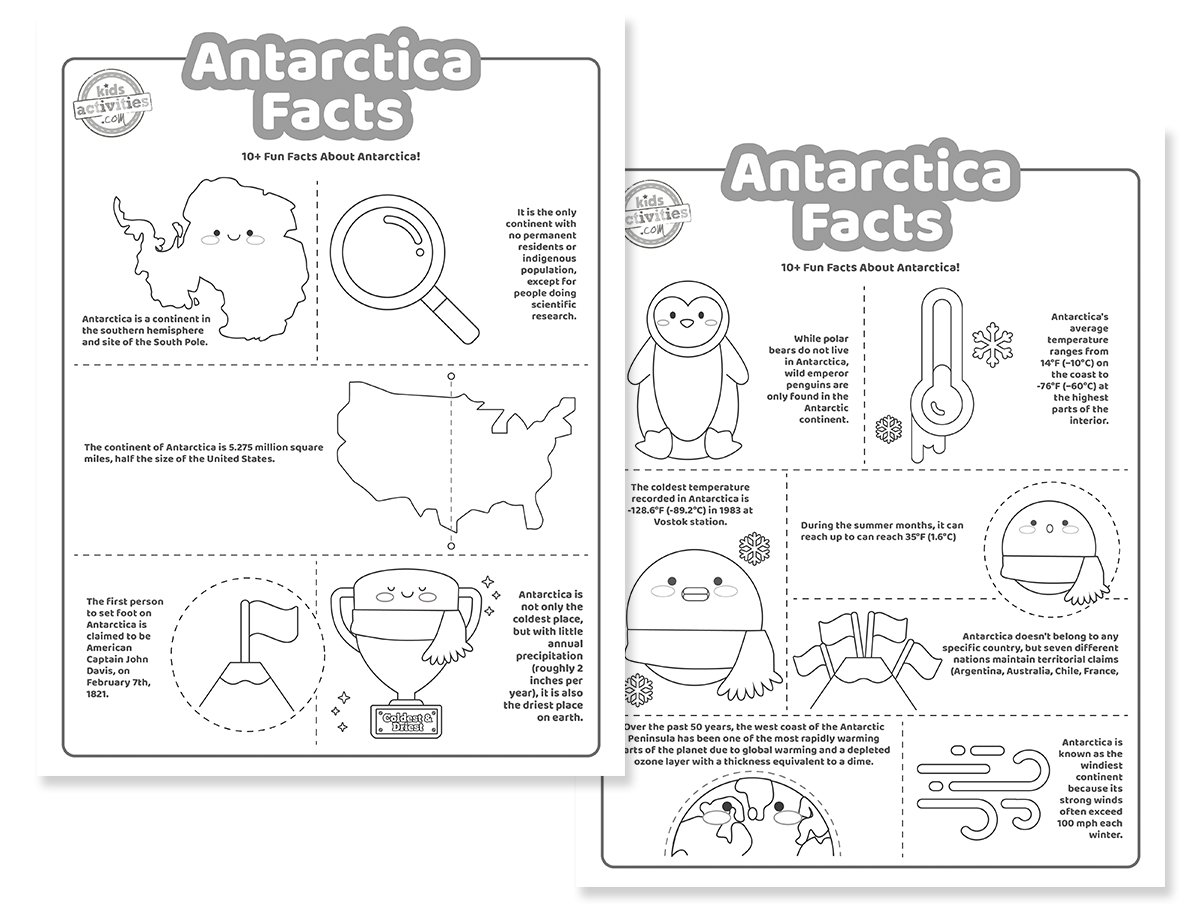 Faits sur l'Antarctique pour les enfants de tous âges