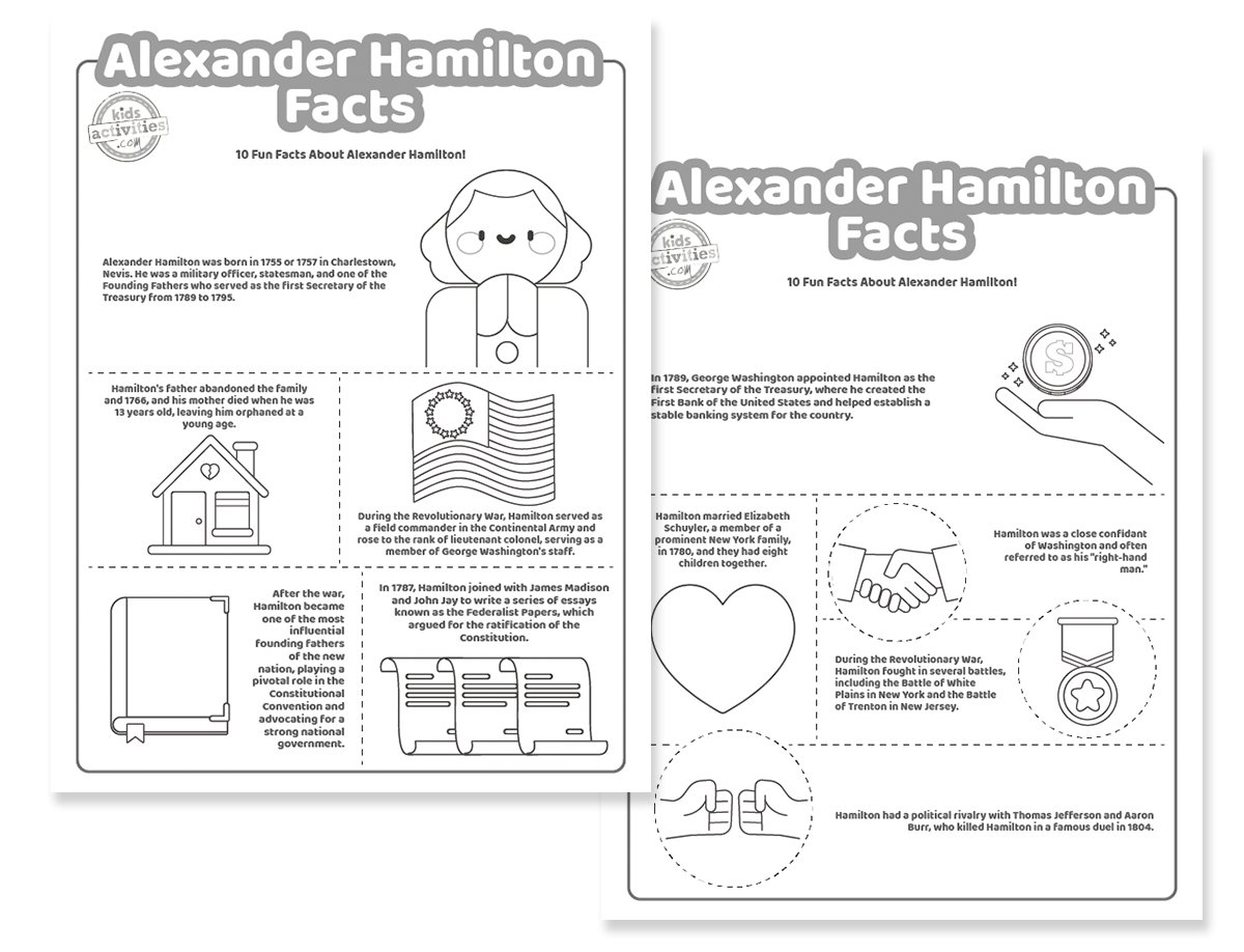 Faits pour les enfants sur Alexander Hamilton