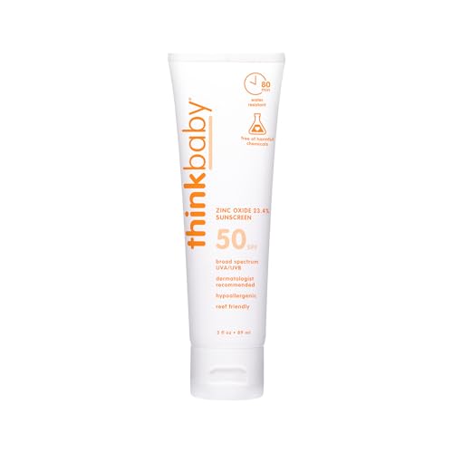 Crème solaire minérale pour bébé SPF 50+
