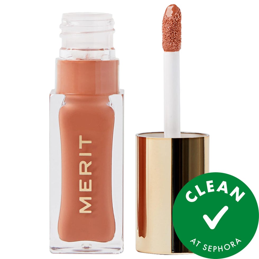 Huile à lèvres teintée hydratante Merit Shade Slick Huile à lèvres teintée hydratante Merit Shade Slick